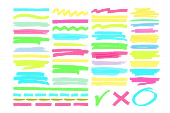 Download Marker Lines. Color Ink Pen Brush Stroke - Brush Collection