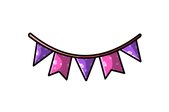 Download Stickers Birthday Decoration Vector - Birthday decoration Collection