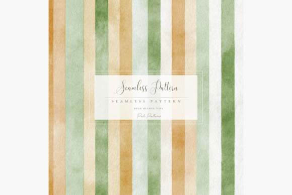 Download Watercolor Seamless Vertical Stripes Pattern PNG - Stripes pattern Collection