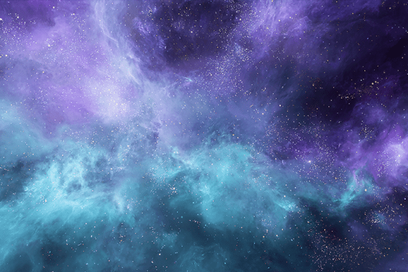 Download Purple Teal Galaxy Background - Teal Collection