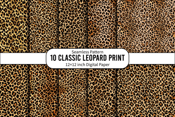 Download Classic Leopard Print Seamless Design - Leopard print Collection