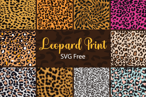 Download Leopard Print SVG Free - Leopard print Collection