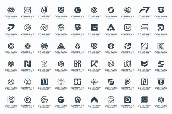 Download Abstract Logos Mega Collection. Geometri - Premium Resources