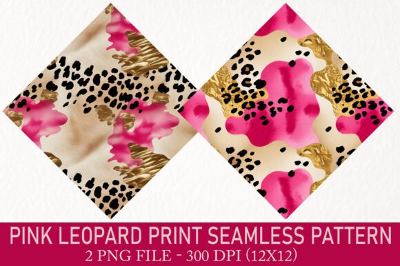 Download Pink Leopard Print Seamless Pattern - Leopard print Collection