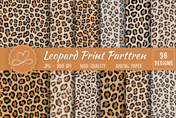 Download Leopard Print Digital Paper - Leopard print Collection