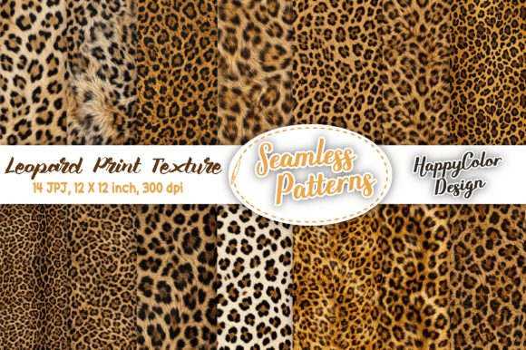 Download Leopard Print Texture Seamless Patterns - Leopard print Collection